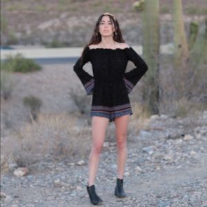 LA Hearts romper